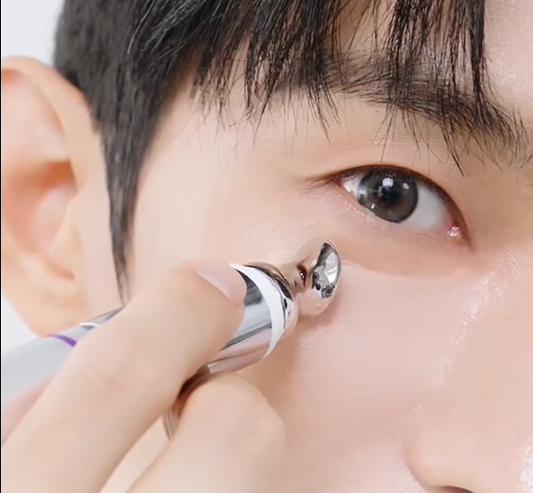 Lo último en cuidado del contorno de ojos: PRDN+ Tecnología Sónica.