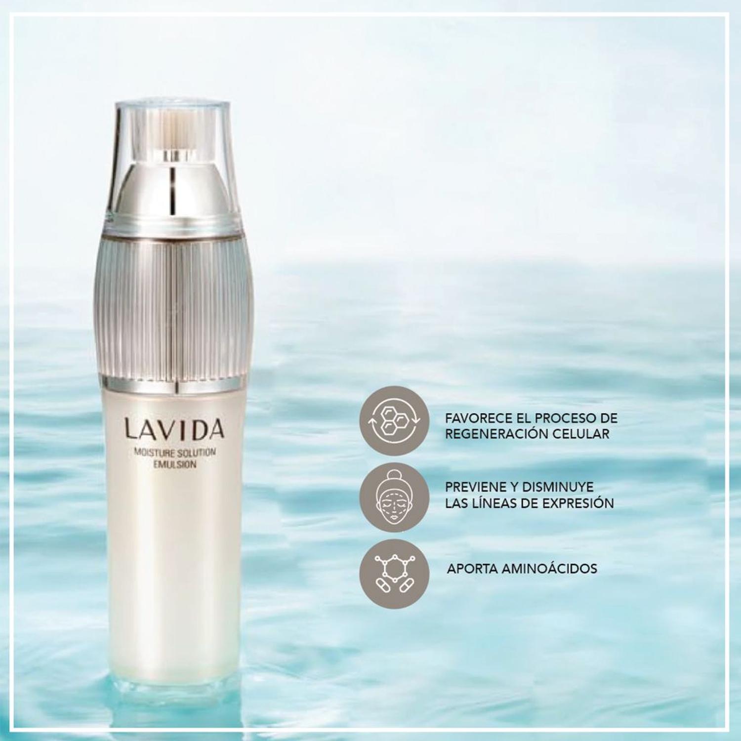 Crema Fluida Hidratante Antiedad LAVIDA Powercell 120ml