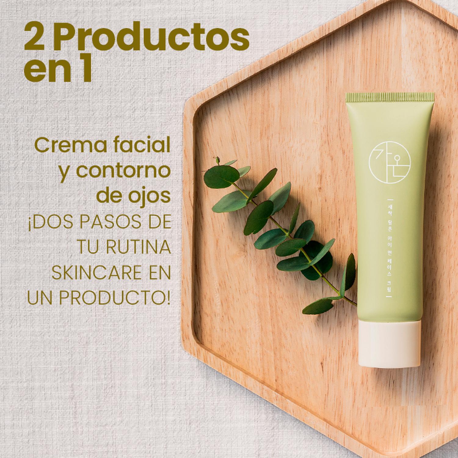 Crema  Antioxidante y Contorno de Ojos Vegana Gaon 50ml