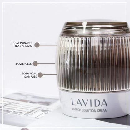 Crema Hidratante Antiedad LAVIDA Powercell 50ml