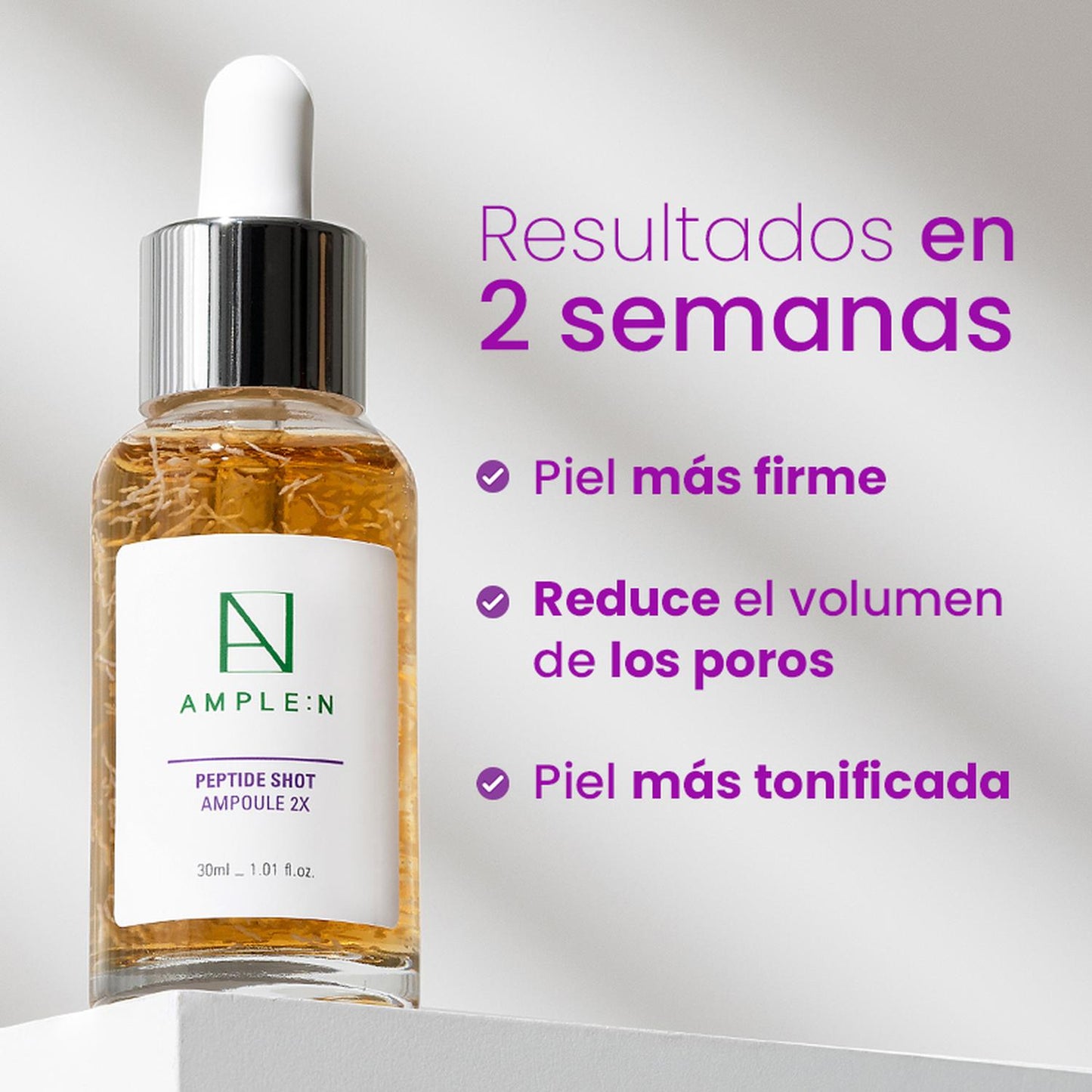 Sérum Facial Antiedad Amplen Péptidos 30ml