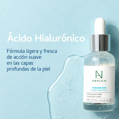 Sérum Facial Ultra Fluido Antiedad AMPLEN Ácido Hialurónico 30ml