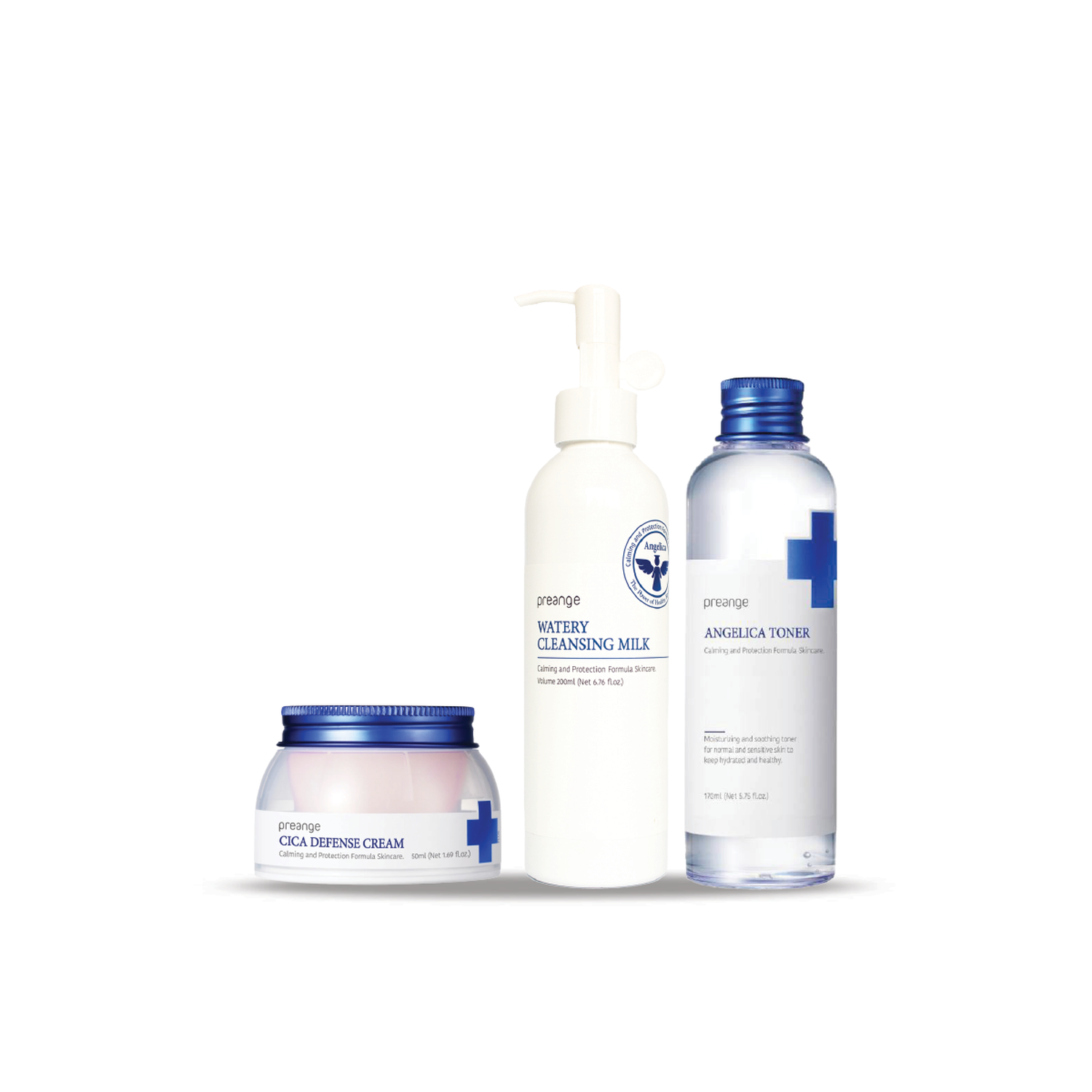 Pack Skincare Rutina Completa Reparadora PREANGE