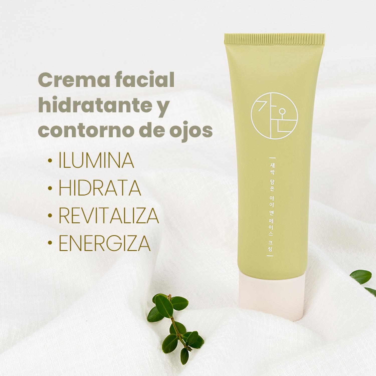 Crema  Antioxidante y Contorno de Ojos Vegana Gaon 50ml