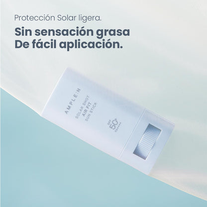 Protector Solar Ligero en Barra SPF 50+ PA++++ AMPLEN 20grs. Air Fit